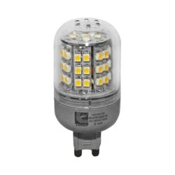 Λάμπα led G9 κυλινδρική 4W 230V δέσμης 270° ντιμαριζόμενη 6000k ψυχρό λευκό φως 350 lumen