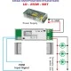 Led controller 250W με δυνατότητα σύνδεσης ενισχυτή για 1 κανάλι MASTER LD-250W-BST
