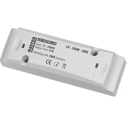 Led controller 250W με δυνατότητα σύνδεσης κονσόλας DMX512 για 1 κανάλι MASTER LD-250W-DMX