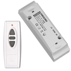 Led controller 250 Watt  με ασύρματο τηλεχειριστήριο MASTER LD-250W-RF/RF-CTRL