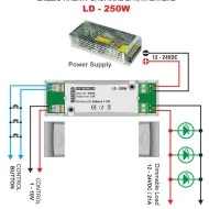Led controller 250 Watt με δυνατότητα χειρισμού από Button 1-10V MASTER LD-250W Led controller 250 Watt με δυνατότητα χειρισμού από Button 1-10V MASTER LD-250W