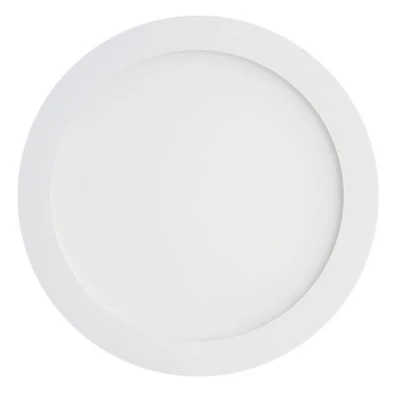 Led panel λευκό στρογγυλό χωνευτό 35W 230V 4000k ενδιάμεσο λευκό φως 120° 3000lm