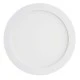 Led panel λευκό στρογγυλό χωνευτό 35W 230V 4000k ενδιάμεσο λευκό φως 120° 3000lm