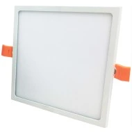 Led panel Down Light λευκό τετράγωνο χωνευτό 35W 230V 6000k ψυχρό λευκό φως 120° 3200lm