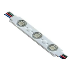 Αλυσίδα με led modules σετ 20τεμ. 0,72W/mod 12VDC RGB εναλλαγής χρωμάτων για φωτισμό επιγραφών