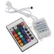 Ασύρματο IR RGB controller με 24 επιλογές 12VDC(IN) 72W 2Α(channel)