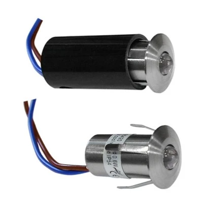 Φωτιστικό σποτ - ψείρα σατινέ χωνευτό 0.6W 40° 12V ψυχρό λευκό φως με 1led στεγανό IP54 Φωτιστικό σποτ - ψείρα σατινέ χωνευτό 0.6W 40° 12V ψυχρό λευκό φως με 1led στεγανό IP54
