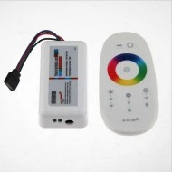 Ασύρματο RGB controller αφής με dimmer (λευκό) 12-24VDC 216W 6Α(channel)