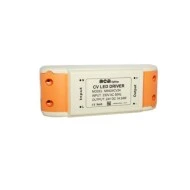 Τροφοδοτικό - led driver 12W 230V στα 24VDC για ταινίες & λάμπες LED πλαστικό μη στεγανό IP20