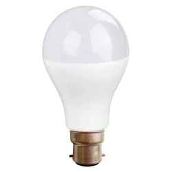Λάμπα led A60 αχλάδι B22 10W 230V 6000k ψυχρό λευκό φως δέσμης 240° 910 lumen 30000h