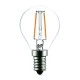 Λάμπα led filament σφαιρική Ε14 2W 230V 2700k θερμό λευκό φως 200 lumen 30000h