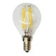 Λάμπα led filament σφαιρική Ε14 4W 230V 6500k ψυχρό λευκό φως 440 lumen 30000h