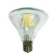 Λάμπα led filament μανιτάρι Ε27 6W 230V ντιμαριζόμενη 2700k θερμό λευκό φως 590 lumen 30000h