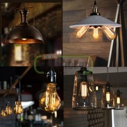 Διακοσμητική λάμπα Led Filament gold E27 10W 230V 2500k θερμό φως 1050lm ντιμαριζόμενη ST64