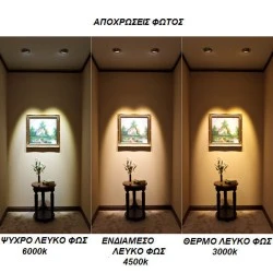 Λάμπα led A60 αχλάδι E27 ισχύος 12W 230V 3000k θερμό λευκό φως 1160 lumen λευκό σώμα ματ πλαστικό κάλυμμα