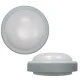 Led πλαφονιέρα γκρι 18W λευκό φως 4000k με κάλυμμα πολυκαρμπονάτ στεγανή IP44 Led πλαφονιέρα γκρι 18W λευκό φως 4000k με κάλυμμα πολυκαρμπονάτ στεγανή IP44