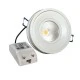 Led φωτιστικό χωνευτό κινητό 10W 2700k θερμό λευκό φως 700Lm 230V με cob δέσμης 60°