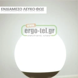 Λάμπα led Globe Ø95mm E27 13W 230V 4000k ενδιάμεσο λευκό φως δέσμης 180° 1150 lumen 30000h