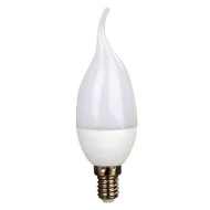 Λάμπα led C37 κερί με μύτη Ε14 7W 230V 6000k ψυχρό λευκό φως δέσμης 160° 610 lumen 30000h