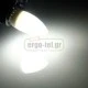 Λάμπα led κεράκι Ε14 6W 230V 6000k ψυχρό λευκό φως 540lumen γωνία θέασης 270°