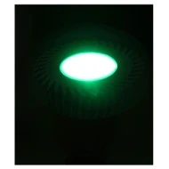Λάμπα led ισχύος GU10 3W 230V πράσινο φως δέσμης 30° από αλουμίνιο Λάμπα led ισχύος GU10 3W 230V πράσινο φως δέσμης 30° από αλουμίνιο