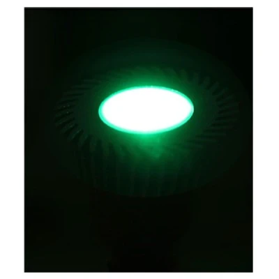 Λάμπα led ισχύος GU10 3W 230V πράσινο φως δέσμης 30° από αλουμίνιο Λάμπα led ισχύος GU10 3W 230V πράσινο φως δέσμης 30° από αλουμίνιο