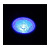 Λάμπα led ισχύος E14 3W 230V μπλε φως δέσμης 30° από αλουμίνιο