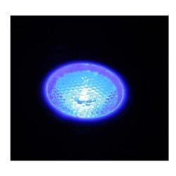 Λάμπα led ισχύος E14 3W 230V μπλε φως δέσμης 30° από αλουμίνιο