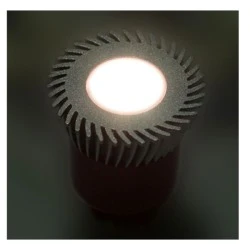 Λάμπα led ισχύος MR16 GU5.3 3W 230V 3000k θερμό λευκό φως δέσμης 30° 105 lumen από αλουμίνιο