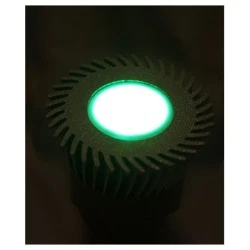 Λάμπα led ισχύος MR16 GU5.3 3W 230V πράσινο φως δέσμης 30° από αλουμίνιο