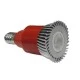 Λάμπα led ισχύος E14 3W 230V κόκκινο φως δέσμης 30° από αλουμίνιο