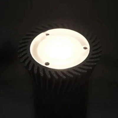 Λάμπα led ισχύος E27 3W 230V 3000k θερμό λευκό φως δέσμης 30° με εναλλάξιμο φακό 105 lumen