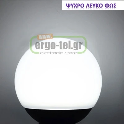 Λάμπα led G105 Globe Ø105mm E27 15W 230V ντιμαριζόμενη 6200k ψυχρό λευκό φως 1450lm Λάμπα led G105 Globe Ø105mm E27 15W 230V ντιμαριζόμενη 6200k ψυχρό λευκό φως 1450lm