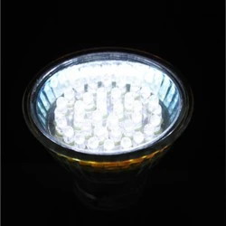 Λάμπα led GU10 1,9W 230V ντιμαριζόμενη 6000k ψυχρό λευκό φως με κάλυμμα δέσμης 30°