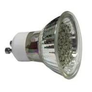 Λάμπα led GU10 1,9W 230V ντιμαριζόμενη 6000k ψυχρό λευκό φως με κάλυμμα δέσμης 30°