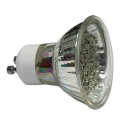 Λάμπα led GU10 1,9W 230V ντιμαριζόμενη 6000k ψυχρό λευκό φως με κάλυμμα δέσμης 30°