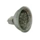 Λάμπα led MR11 0,8W 12V DC ντιμαριζόμενη πράσινο με κάλυμμα δέσμης 30°