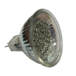 Λάμπα led PAR16 1.9W 12VAC/DC δέσμης 30° ντιμαριζόμενη 5500k ψυχρό λευκό φως 75lm με κάλυμμα