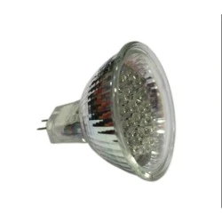 Λάμπα led PAR16 2W 42V ΑC δέσμης 45° πράσινο φως με 32 led
