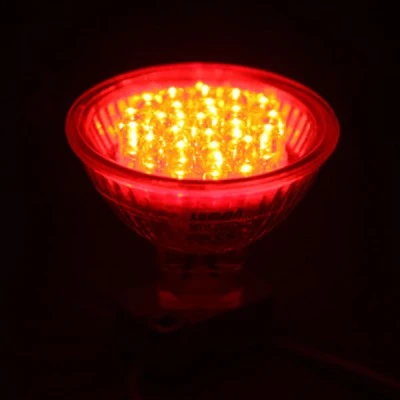 Λάμπα led MR16 GU5.3 230V 1,8W ντιμαριζόμενη κόκκινο φως με κάλυμμα δέσμης 30° Λάμπα led MR16 GU5.3 230V 1,8W ντιμαριζόμενη κόκκινο φως με κάλυμμα δέσμης 30°