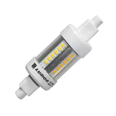 Λάμπα led για προβολείς ιωδίνης R7s 78mm ισχύος 5W 230V 4000k ενδιάμεσο λευκό φως 520lm Λάμπα led για προβολείς ιωδίνης R7s 78mm ισχύος 5W 230V 4000k ενδιάμεσο λευκό φως 520lm