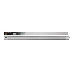 Λάμπα led τύπου φθορίου T8 60cm 9W 6000k ψυχρό λευκό φως 1000 lumen γυάλινη με τροφοδοσία στα 2 άκρα