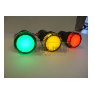 Ενδεικτική λυχνία Led πόρτας πίνακος 230V Φ22mm κόκκινη Ενδεικτική λυχνία Led πόρτας πίνακος 230V Φ22mm κόκκινη
