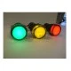 Ενδεικτική λυχνία Led πόρτας πίνακος 230V Φ22mm πορτοκαλί