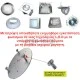 Led module - πλακέτα ημικυκλική 7W 3000k θερμό φως 675lm 230VAC για απλίκες