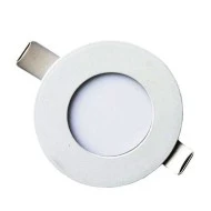 LED PANEL SLIM ΦΩΤΙΣΤΙΚΟ ΧΩΝΕΥΤΟ 3W ΛΕΥΚΟ ΣΤΡΟΓΓΥΛΟ ΨΥΧΡΟ ΦΩΣ 6500Κ 230V 80lm/W