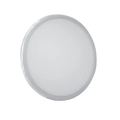 Led panel λευκό στρογγυλό χωνευτό 9W 3000k θερμό με ρυθμιζόμενη διάμετρο εγκατάστασης Ø50-100mm