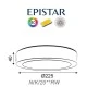 Led panel ντιμαριζόμενο λευκό στρογγυλό επίτοιχο 20W 4000k ενδιάμεσο φως 230V 1460lm 30000h
