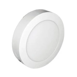 Led panel ντιμαριζόμενο λευκό στρογγυλό επίτοιχο 20W 4000k ενδιάμεσο φως 230V 1460lm 30000h