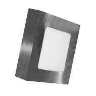 Led panel νίκελ ματ τετράγωνο επίτοιχο 14W 3000k θερμό φως δέσμης 120° 230V 950lm 30000h
